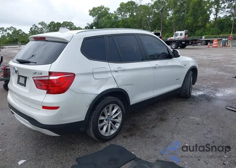 2017 BMW X3 Sdrive28I from USA, damaged, VIN 5UXWZ7C35H0X42399